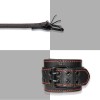 Lovetoy Ankle Cuffs Lovetoy Bondage Fetish Black Leather handcuffs