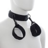 Collar With Handcuffs Ohmama Black