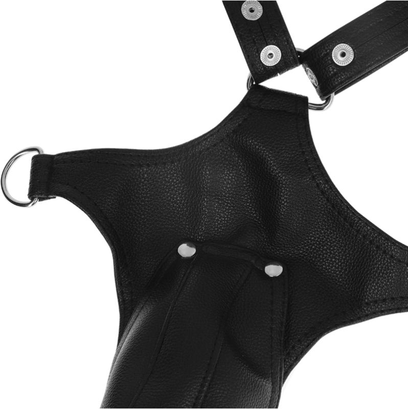 Ολόσωμο Body Strap Harness Fetish Attitude Μαύρο