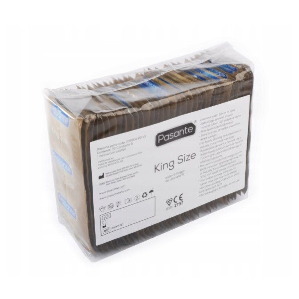 Condoms Extra Large Pasante King Size 72pcs Condoms Extra Large Pasante King Size 72pcs