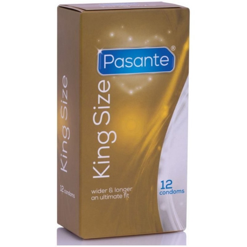 Condoms Extra Large Pasante King Size 12pcs