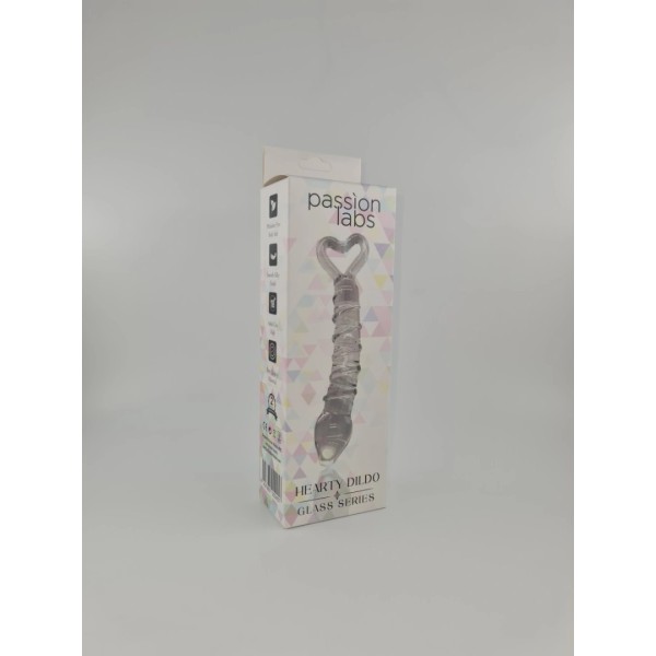 Glass Dildo Passion Labs Hearty 20cm Clear Glass Dildo Passion Labs Hearty 20cm Clear