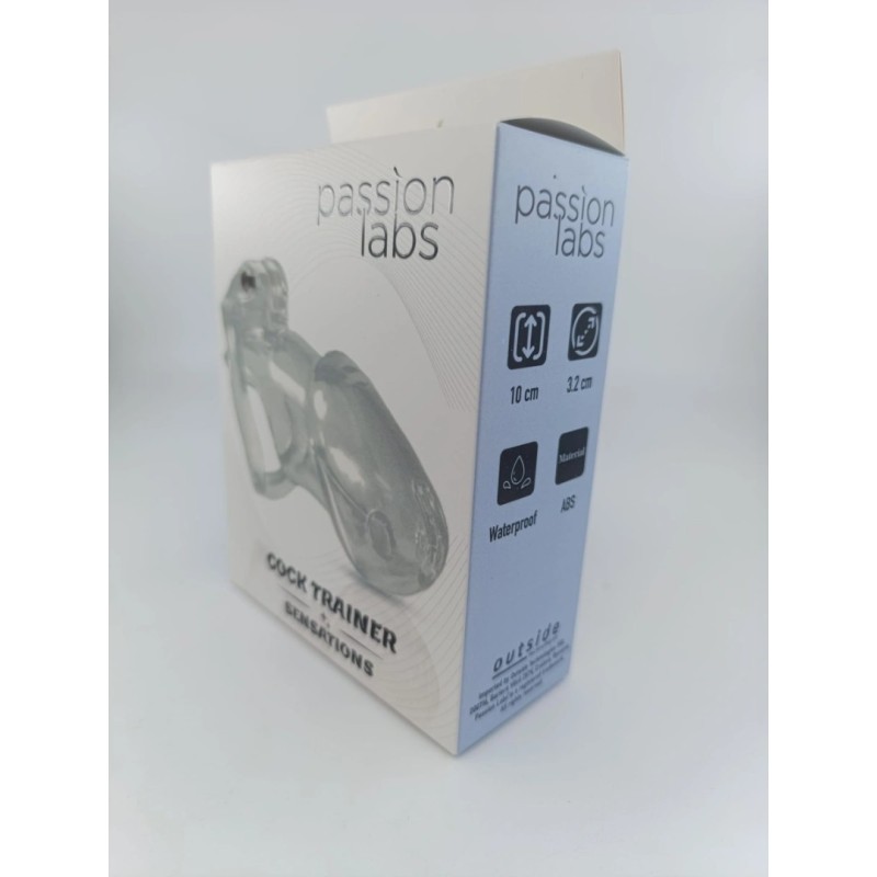 Passion Labs Κλουβί Πέους Cock Trainer Passion Labs Διαφανές Cock Cages