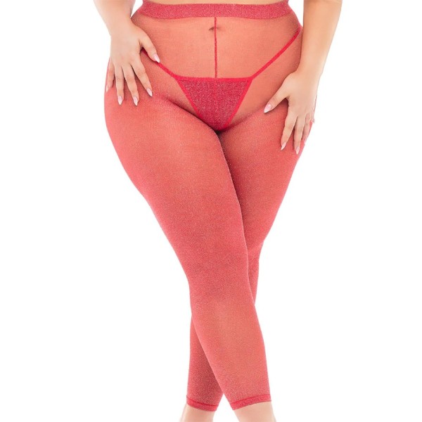 3 Piece Set Pink Lipstick Lingerie Tall Order Red