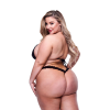 2 Piece Set Baci Peekaboo Black Baci 2 Piece Set Baci Peekaboo Black Underwear Set