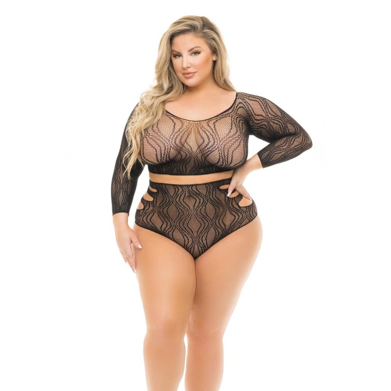 Σετ Εσωρούχων Pink Lipstick Lingerie Back Me Up Μαύρο Pink Lipstick Lingerie Σετ Εσωρούχων Pink Lipstick Lingerie Back Me Up Μαύρο Σετ Εσωρούχων
