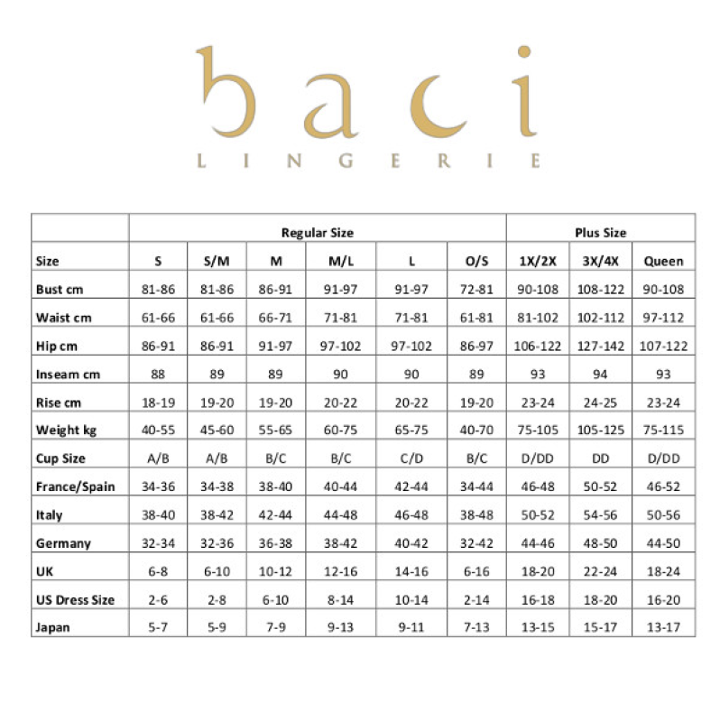 Σετ Εσωρούχων Crotchless με Ζαρτιέρες Baci Lingerie Μαύρο Σετ Εσωρούχων Crotchless με Ζαρτιέρες Baci Lingerie Μαύρο