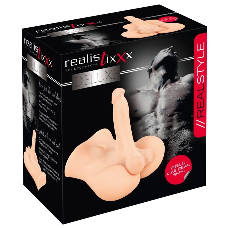 Ρεαλιστικό Ανδρικό Ομοίωμα Realistixxx Deluxe Man 02 Μπεζ