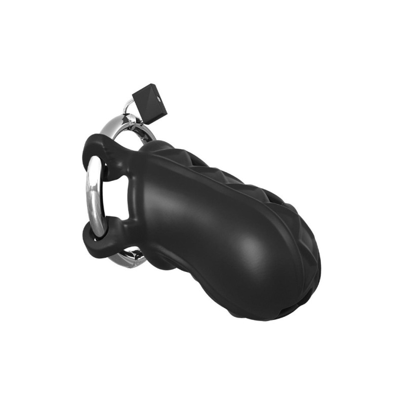 Κλουβί Πέους Pipedream Extreme Silicone Cock Blocker Μαύρο