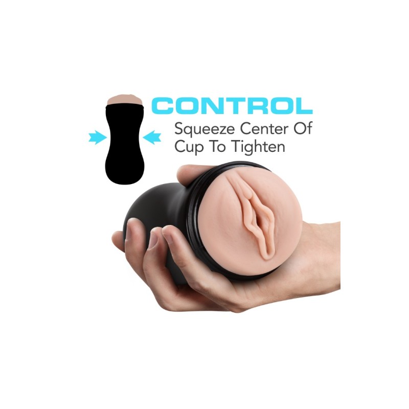 Blush Αυνανιστήρι Αιδοίο με Κουκκίδες Blush Soft And Wet Pussy Μπεζ Με άνοιγμα αιδοίου