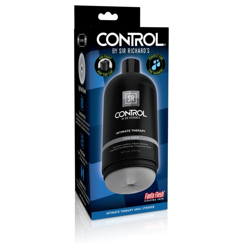 Control Male Anus Stroker Control Intimate Therapy Firm Hole Clear With anus opening