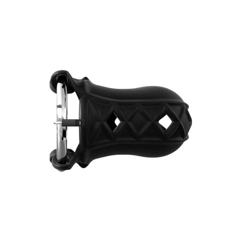Pipedream Extreme Cock Cage Pipedream Pipedream Extreme Silicone Cock Blocker Black Cock Cages