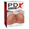 Pipedream Extreme Ρεαλιστικό Ομοίωμα PDX Plus Perfect 10 Booty Μπεζ Ομοιώματα