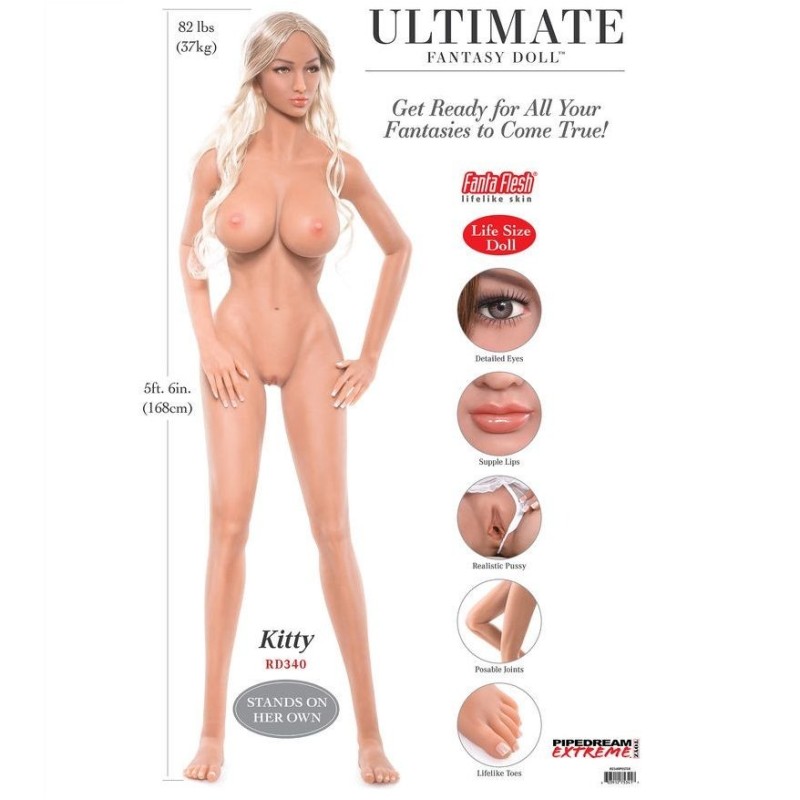 Pipedream Extreme Ultimate Fantasy Dolls Pipedream Extreme Kitty Κούκλες