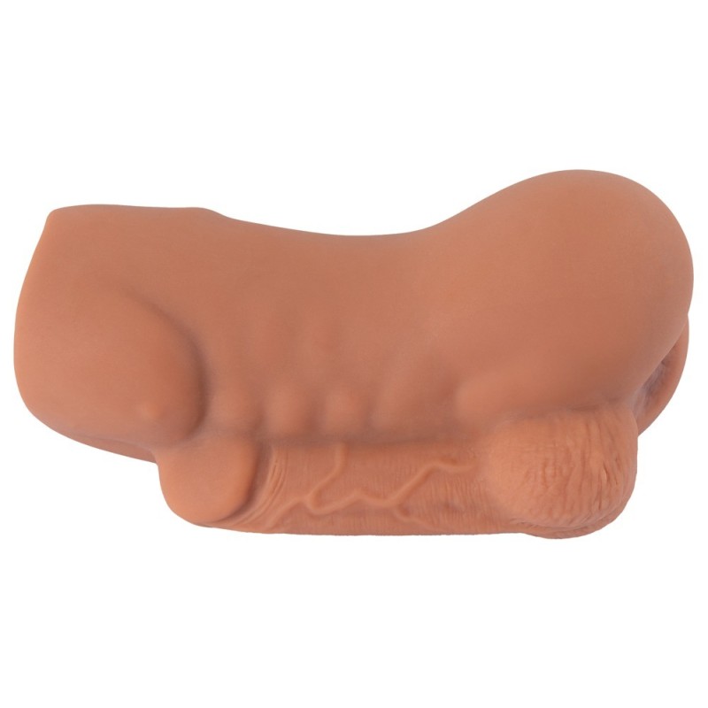 Realistixxx Stroker Realistixxx RealMan Brown With anus opening