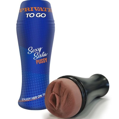 Vibrating Vagina Private TO GO Sexy Sista Brown Vibrating Vagina Private TO GO Sexy Sista Brown