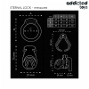 Κλουβί Πέους Addicted toys Eternal Lock Μαύρο Κλουβί Πέους Addicted toys Eternal Lock Μαύρο