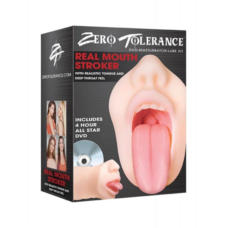 Realistic Stroker Zero Tolerance Real Mouth Stroker 