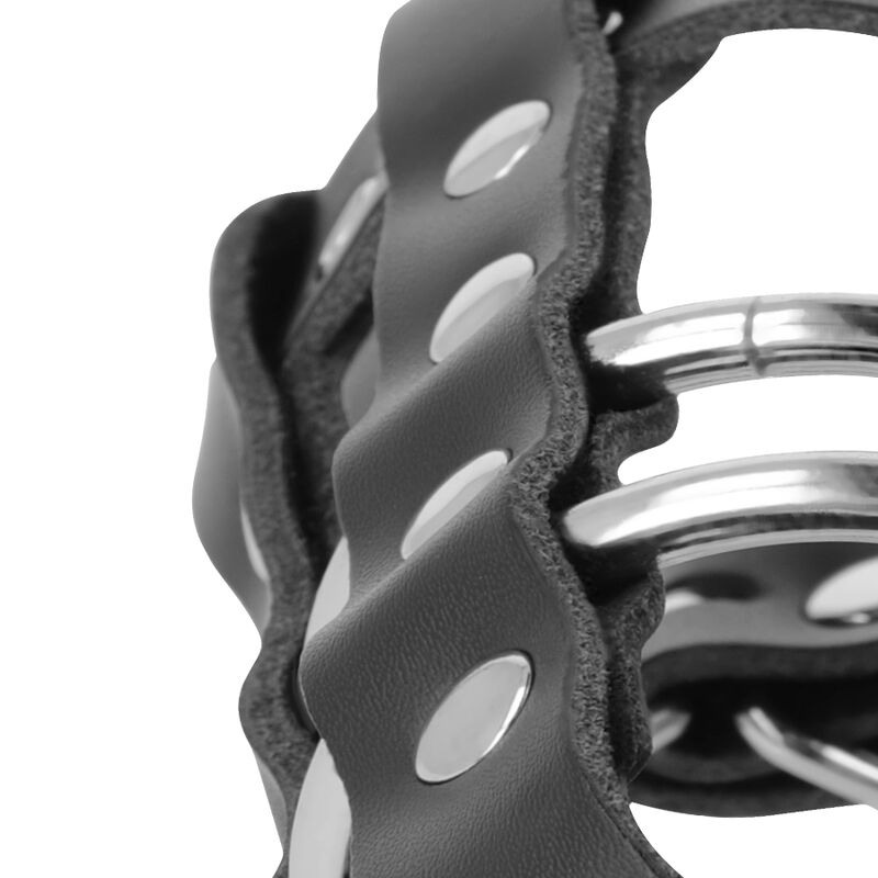 Leather Chastity Cage Darkness Black Leather Chastity Cage Darkness Black