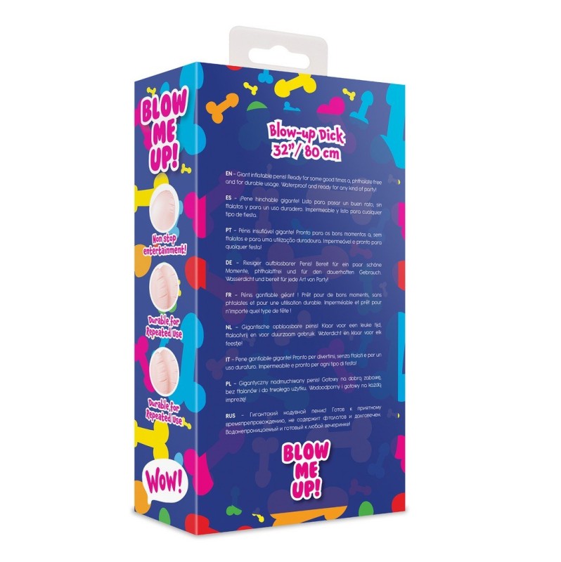 Γιγάντιο Φουσκωτό Πέος S-Line 80 εκ. Γιγάντιο Φουσκωτό Πέος S-Line 80 εκ.