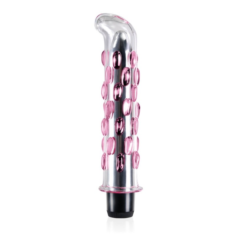 Pipedream Glass G-Spot Vibrator Icicles No. 19 Pink G-Spot