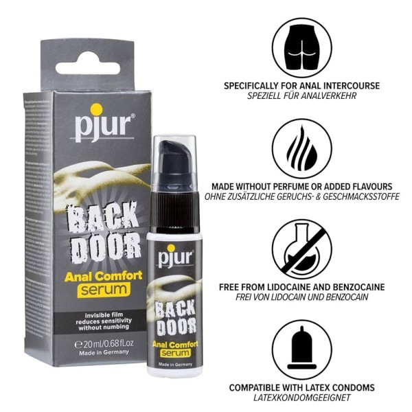 Serum Χαλάρωσης Πρωκτού Pjur Back Door Anal Comfort 20ml Serum Χαλάρωσης Πρωκτού Pjur Back Door Anal Comfort 20ml