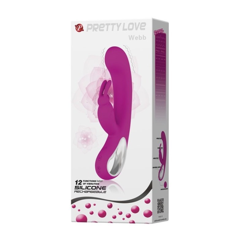 Rabbit Vibrator Pretty Love Webb Purple