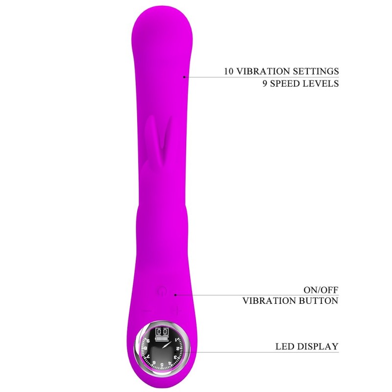 Rabbit Vibrator Pretty Love Lamar Purple