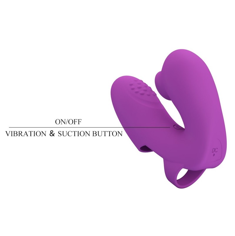 Finger Vibrator Pretty Love Athena Purple
