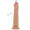 Ρεαλιστικό Dildo Pretty Love Sharife 25cm Μπεζ