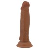 Realistic Dildo Pretty Love Quentin 18cm Brown