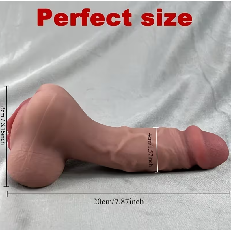 Love Market Vagina Stroker 2 in 1 with Penis Love Market Nude With vagina opening