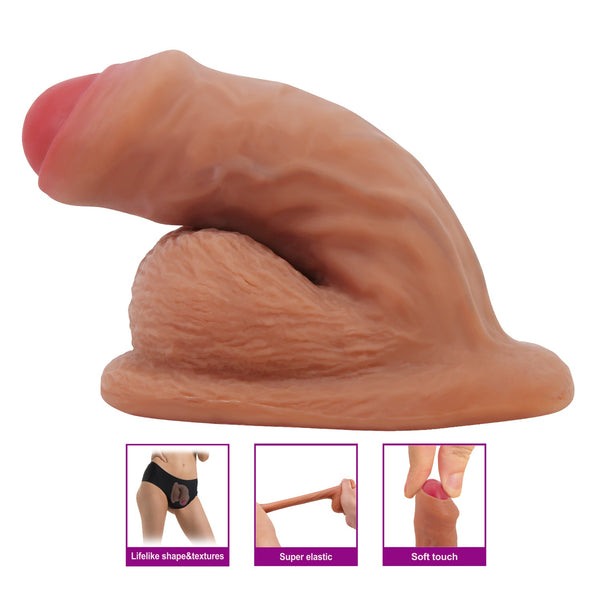 Ρεαλιστικό Dildo Pretty Love Warnell 13cm Μπεζ