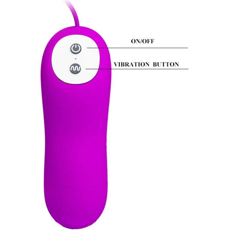 Pretty Love Double Vibrating Egg Pretty Love Irma Purple Vibrating Eggs