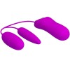 Pretty Love Double Vibrating Egg Pretty Love Irma Purple Vibrating Eggs