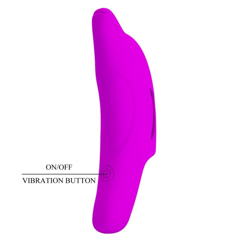 Finger Vibrator Pretty Love Delphini Purple Pretty Love Finger Vibrator Pretty Love Delphini Purple Clit Toys