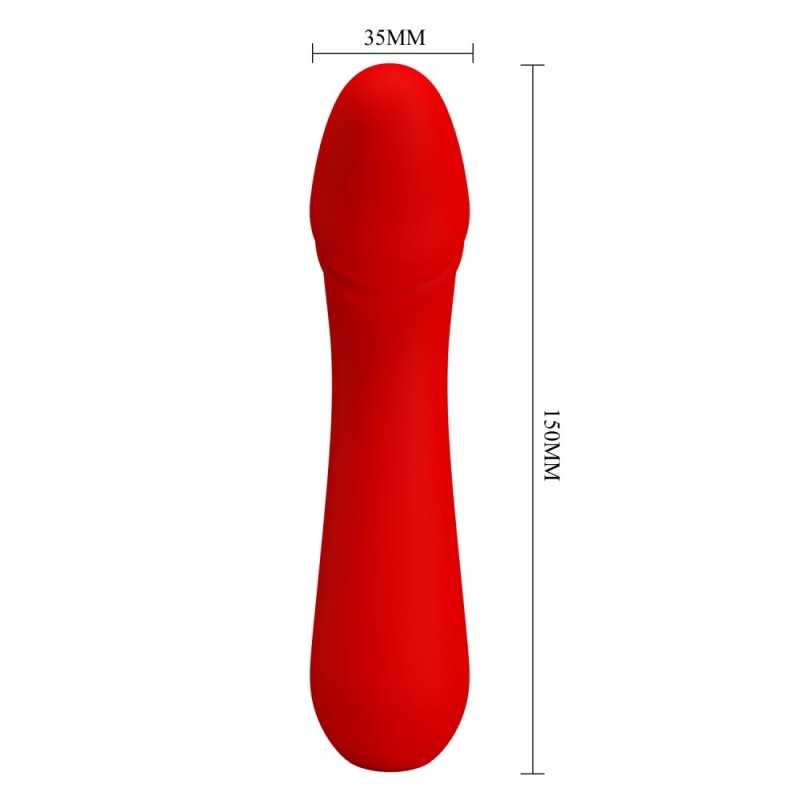 G-Spot Vibrator Pretty Love Cetus Red Pretty Love G-Spot Vibrator Pretty Love Cetus Red G-Spot