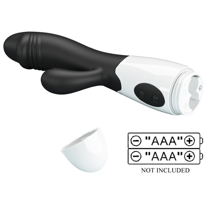 Pretty Love Rabbit Vibrator Pretty Love Snappy Black Rabbit