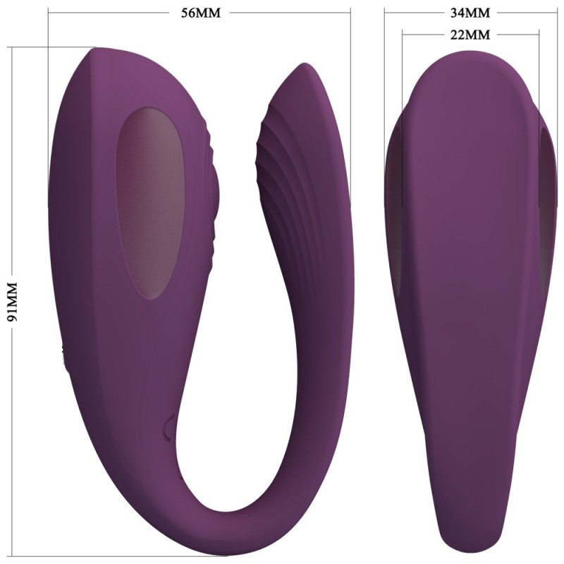 Pretty Love Couples Vibrator Pretty Love Aari Purple Sex Toys For Couples