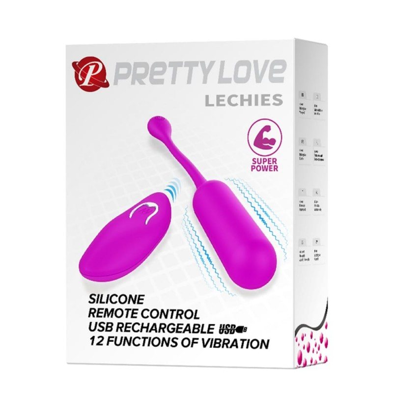 Pretty Love Δονούμενο Αυγό Pretty Love Lechies Μοβ Δονούμενα Αυγά
