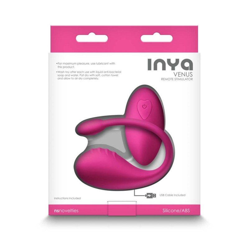 Vibrating Egg INYA Venus Pink NS Novelties Vibrating Egg INYA Venus Pink Vibrating Eggs