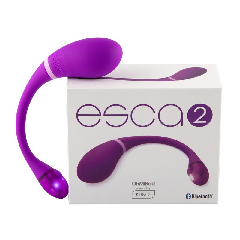 Kiroo Vibrating Egg Kiroo Esca2 Purple Vibrating Eggs