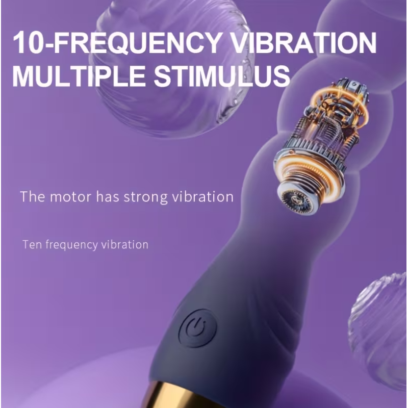 Anal Beads Love Market Mike Purple Love Market Anal Beads Love Market Mike Purple Vibrators
