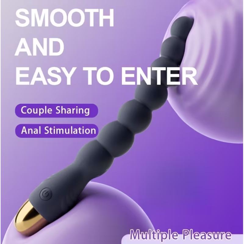 Anal Beads Love Market Mike Purple Love Market Anal Beads Love Market Mike Purple Vibrators