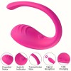 Vibrating Smart Egg With APP Control Pink Love Market Vibrating Smart Egg With APP Control Pink Sex Toys For Couples