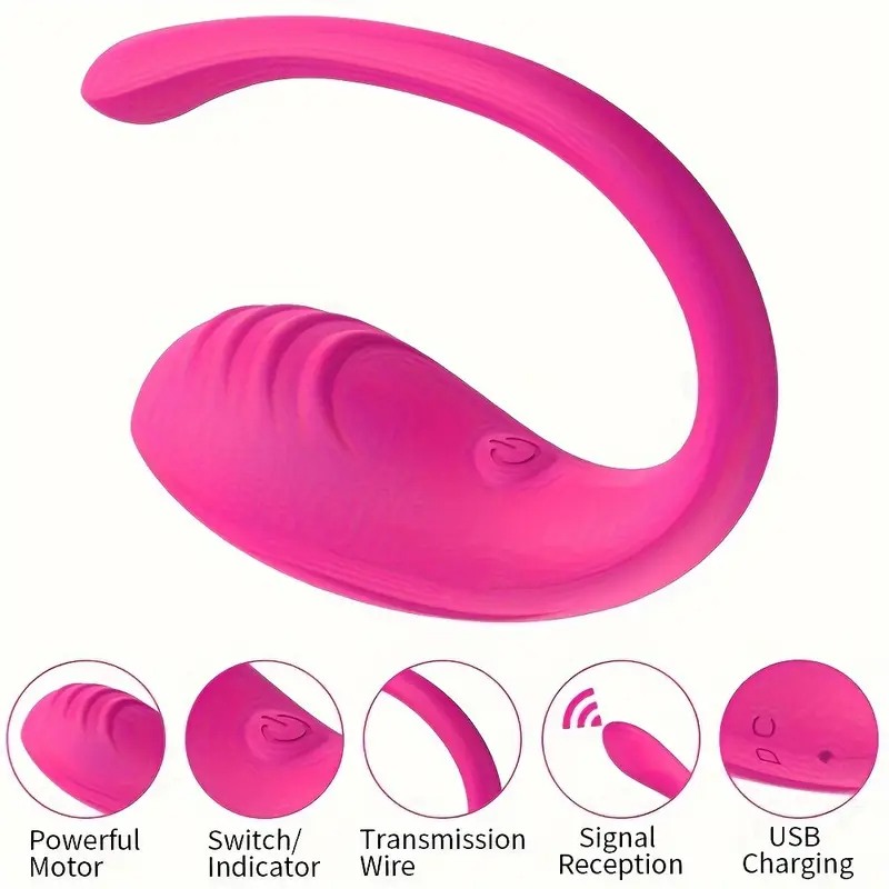 Vibrating Smart Egg With APP Control Pink Love Market Vibrating Smart Egg With APP Control Pink Sex Toys For Couples