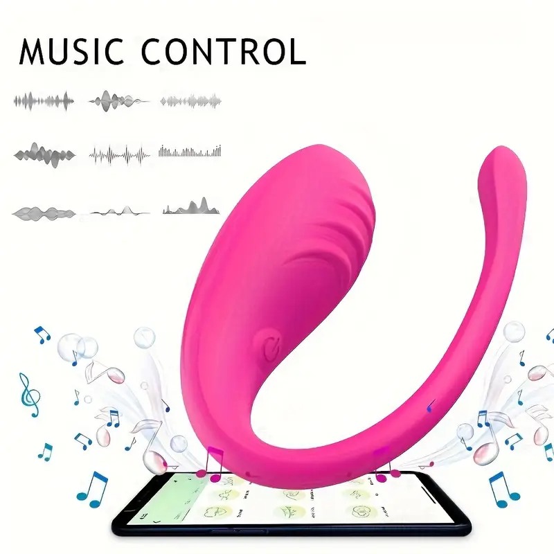 Vibrating Smart Egg With APP Control Pink Love Market Vibrating Smart Egg With APP Control Pink Sex Toys For Couples
