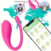Vibrating Smart Egg With APP Control Pink Love Market Vibrating Smart Egg With APP Control Pink Sex Toys For Couples