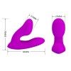 Pretty Love Clit & G-Spot Vibrator Pretty Love Melvin Purple Clit Toys