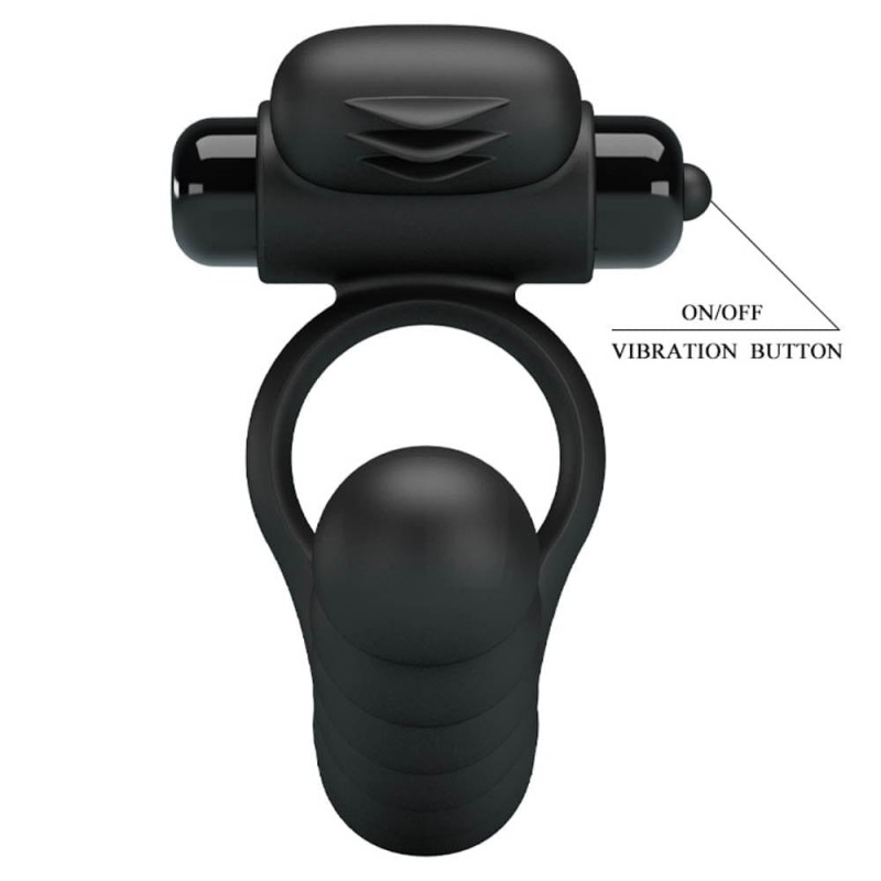 Cock Ring Pretty Love Hercules Penis Sheath III Black Pretty Love Cock Ring Pretty Love Hercules Penis Sheath III Black Cock Rings
